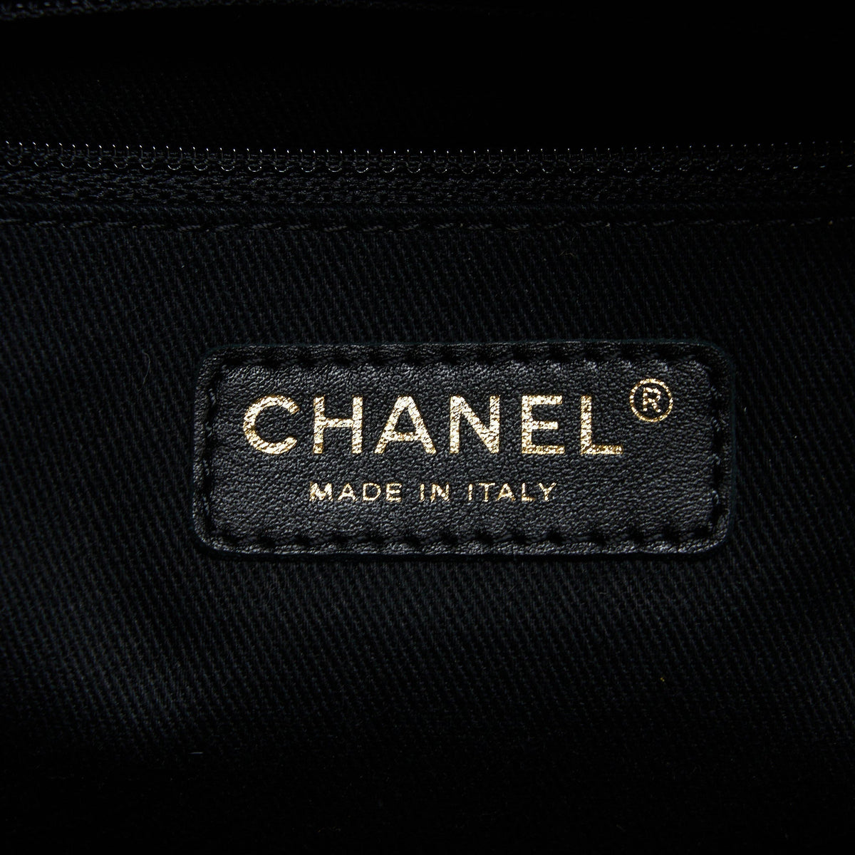 CHANEL MATELASSE CHAIN TOTE BAG CAVIAR BLACK GHW