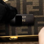 FENDI FIRST SMALL BAG PYTHON BEIGE GHW