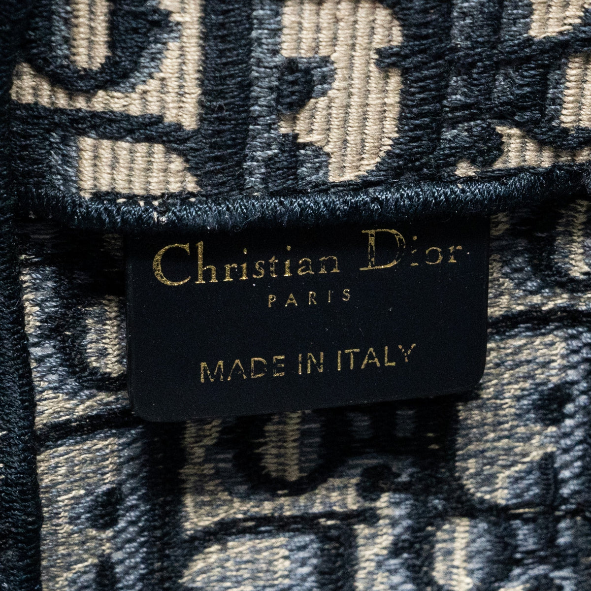 DIOR SMALL DIORCAMP BAG BLUE DIOR OBLIQUE EMBROIDERY GHW