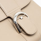 Delvaux mini brillant calfskin grey SHW