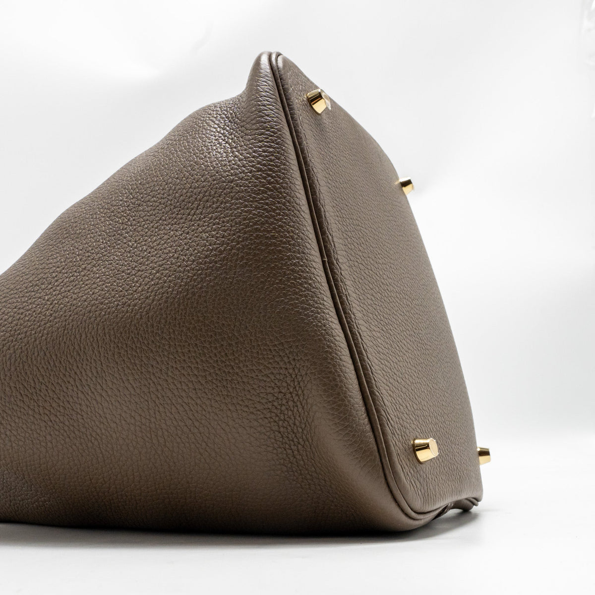 Hermes Picotin 22 Lock Bag Clemence Etoupe GHW
