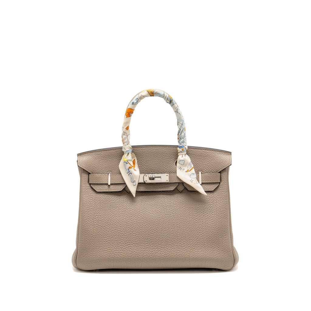 Hermes Birkin 30 Togo Gris Tourterelle SHW