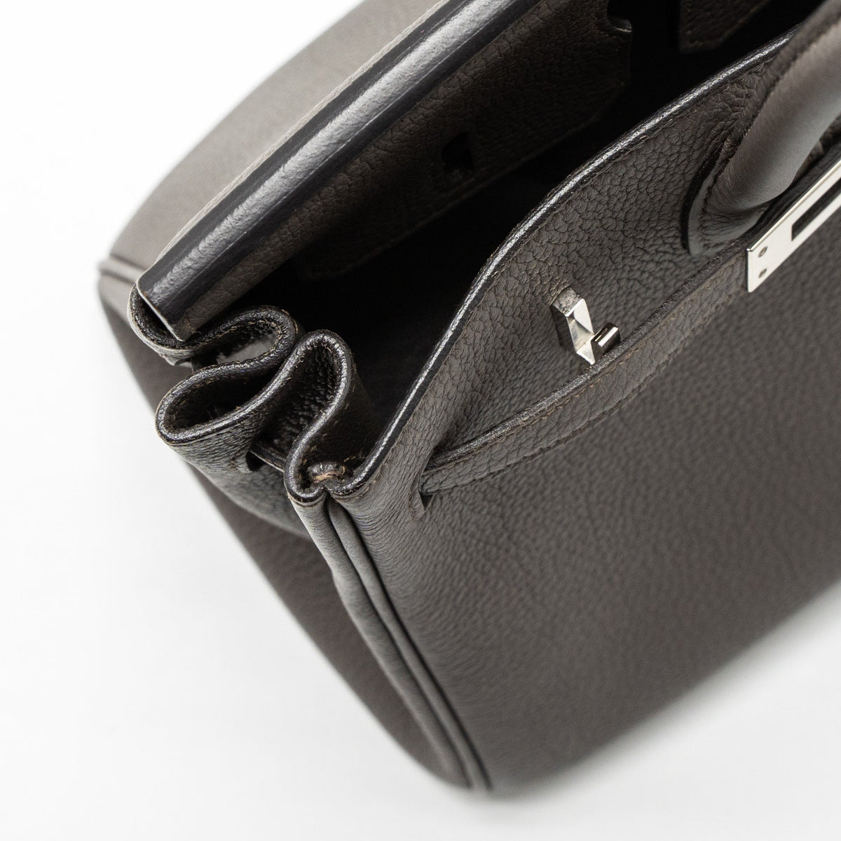 Hermes Birkin 25 Togo Gris Etain SHW