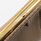 FENDI FIRST SMALL BAG PYTHON BEIGE GHW