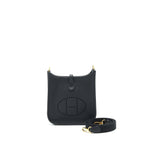 HERMES MINI EVELYNE BLACK GHW