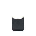 HERMES MINI EVELYNE BLACK GHW