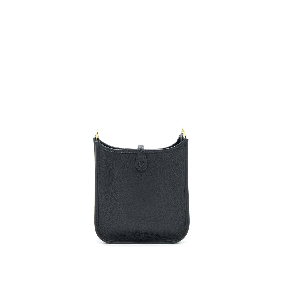 HERMES MINI EVELYNE BLACK GHW
