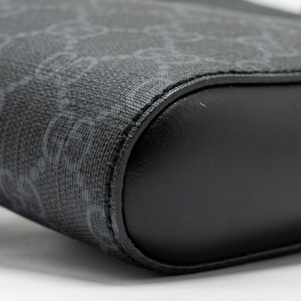 GUCCI MESSENGER BAG GG SUPREME CANVAS BLACK/ MULTICOLOUR SHW