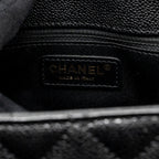 CHANEL GRAND SHOPPING TOTE BAG CAVIAR BLACK GHW