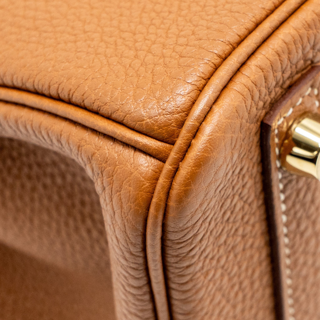 Hermes Birkin 25 Togo Gold GHW