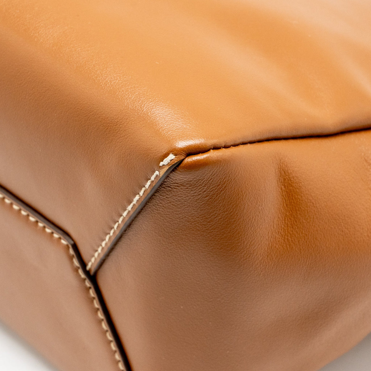 Miu Miu Small Ivy Leather Tote Bag Caramel GHW