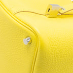 Hermes Picotin 18 Lock Bag Clemence 9R Lime SHW