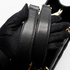 CHANEL GRAND SHOPPING TOTE BAG CAVIAR BLACK GHW