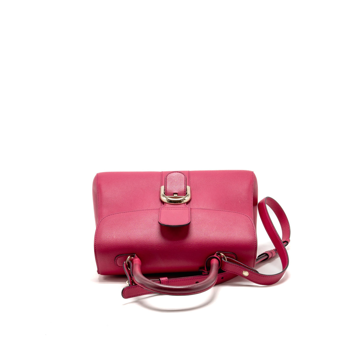 Delvaux Brilliant MM calfskin pink GHW