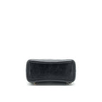CHANEL SMALL GABRIELLE BACKPACK CALFSKIN BLACK MULTICOLOUR HARDWARE