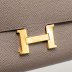 Hermes Constance to go epsom Gris etain GHW