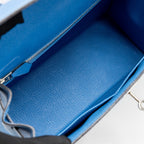 Hermes Kelly 28 Epsom 2T Blue Paradise SHW