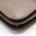 Hermes Mini Constance Epsom Gris Etain RGHW