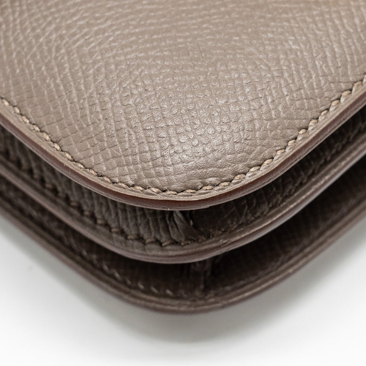 Hermes Mini Constance Epsom Gris Etain RGHW