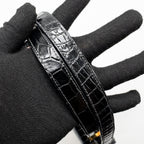 HERMES VINTAGE CONSTANCE 24 SHINY ALLIGATOR DARK BLUE GHW