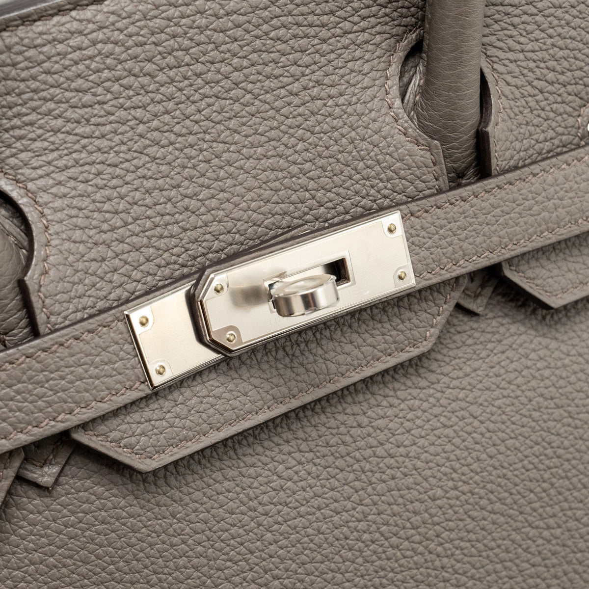 Hermes Birkin 30 Togo Gris Etain SHW