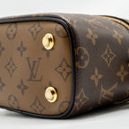 LOUIS VUITTON VANITY CASE PM MONOGRAM REVERSE CANVAS GHW