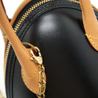 LOUIS VUITTON EGG BAG MONOGRAM CANVAS/BLACK GHW