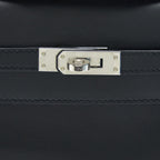 Hermes Kelly Pochette Swift Black SHW