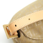 FENDI VINTAGE BAGUETTE FABRIC BEIGE GHW