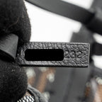 GOYARD SAINT LOUIS PM TOTE GOYARDINE CANVAS/CALFSKIN BLACK SHW