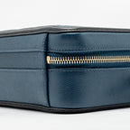 CHANEL SMALL FILIGREE VANITY CAMERA BAG CAVIAR NAVY/BLACK GHW