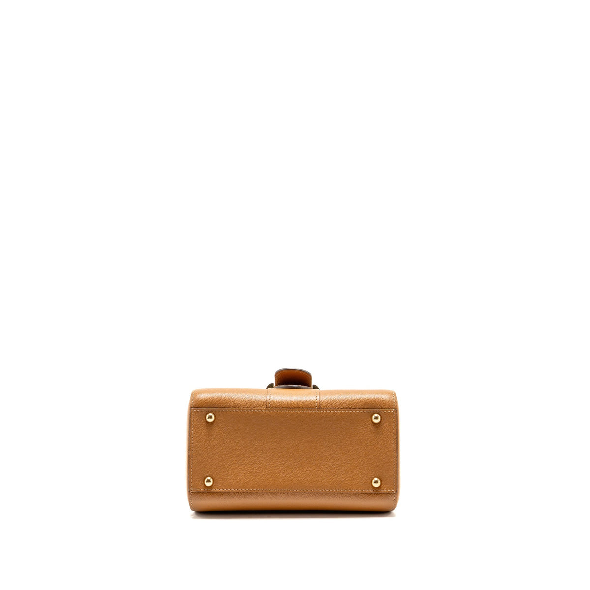 Delvaux mini brilliant calfskin brown GHW