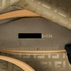 FENDI VINTAGE BAGUETTE FABRIC BEIGE GHW