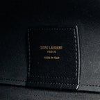 Saint Laurent/YSL Toy Shopping Tote Bag Smooth Calfskin Black GHW