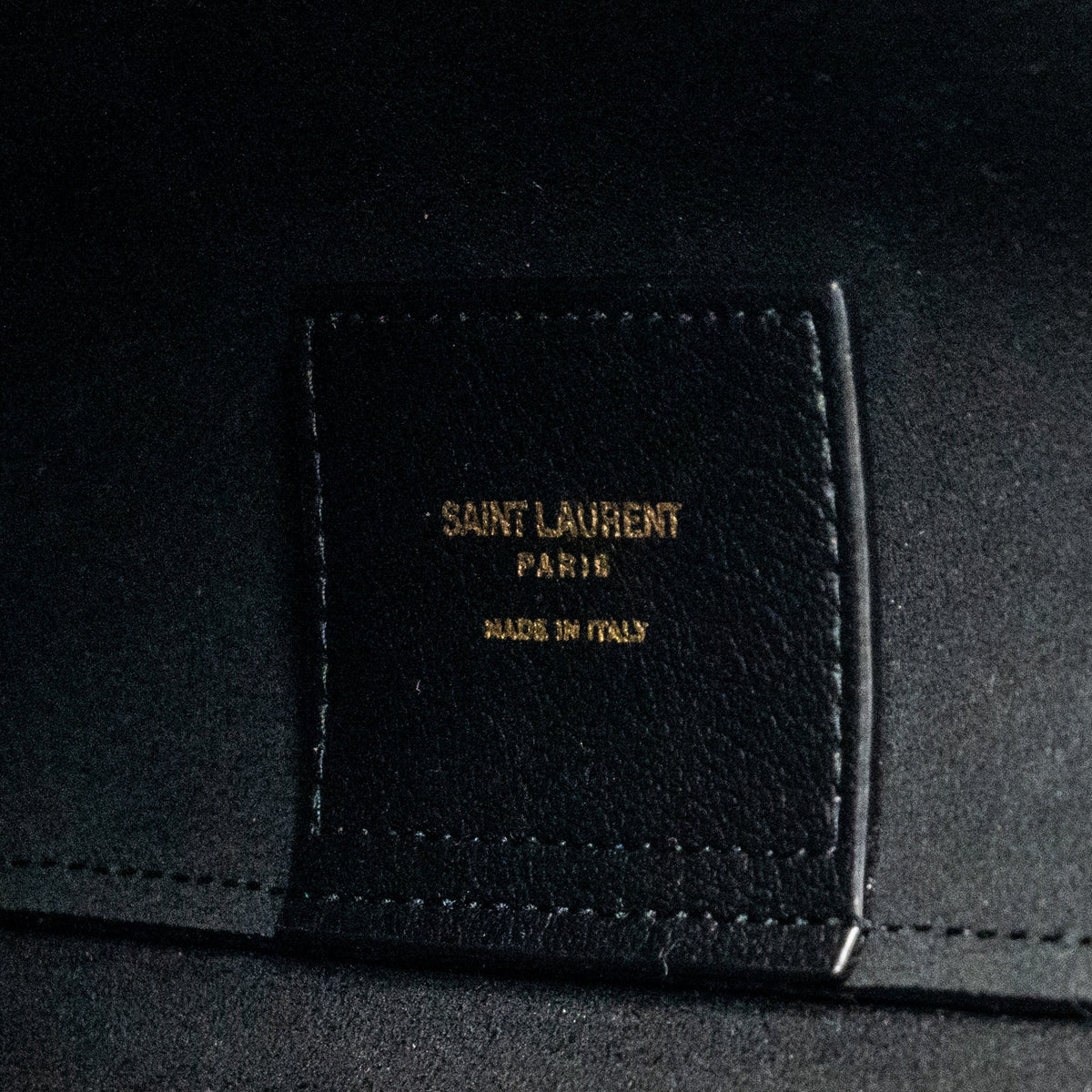 Saint Laurent/YSL Toy Shopping Tote Bag Smooth Calfskin Black GHW