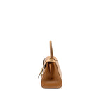 Delvaux mini brilliant calfskin brown GHW