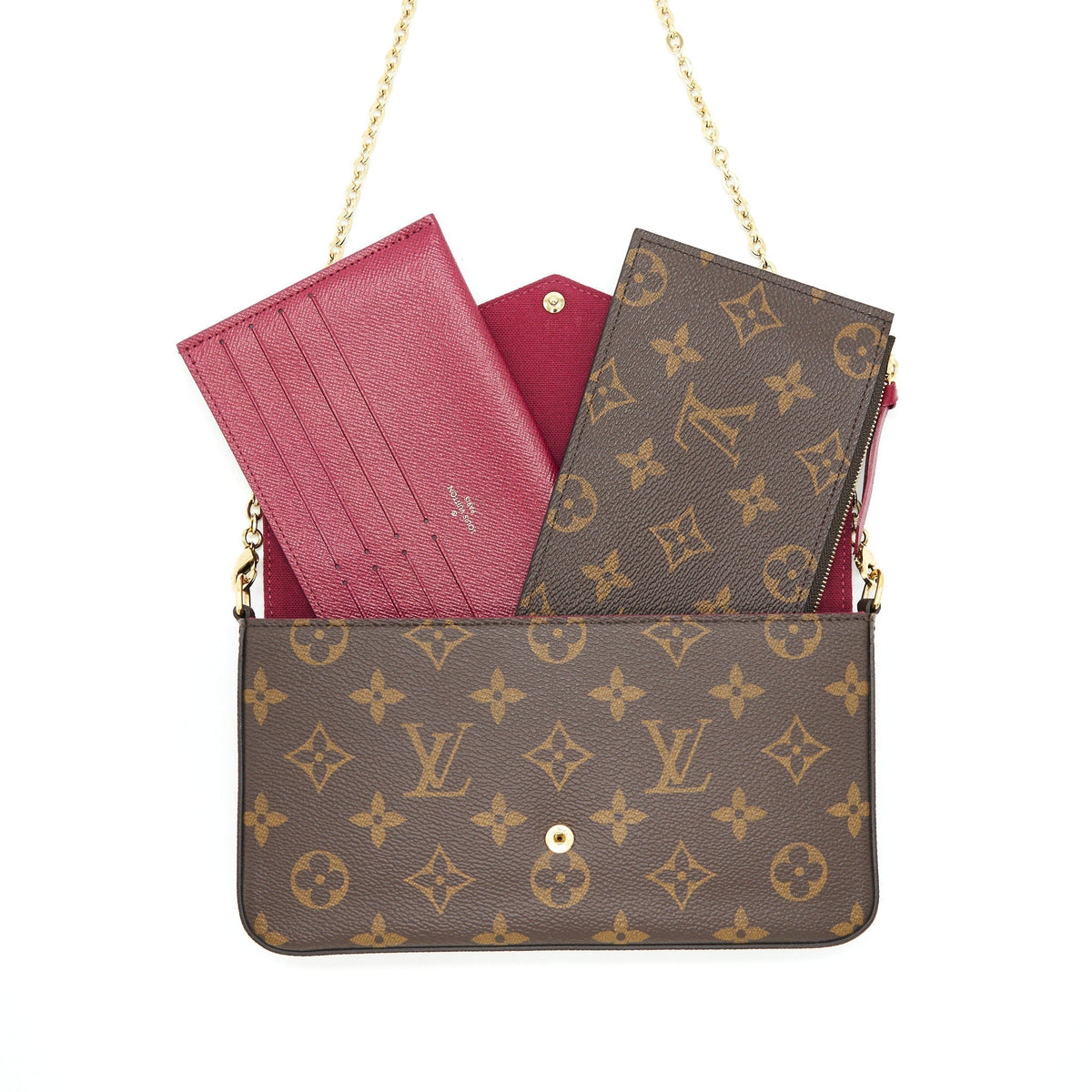 LOUIS VUITTON FELICIE POCHETTE MONOGRAM CANVAS