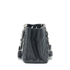 CHANEL GRAND SHOPPING TOTE GST CAVIAR BLACK SHW