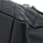 CHANEL GRAND SHOPPING TOTE GST CAVIAR BLACK SHW