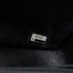 CHANEL TOP HANDLE MINI RECTANGULAR FLAP BAG CAVIAR BLACK GHW
