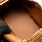HERMES MINI LINDY II CLEMENCE GOLD GHW