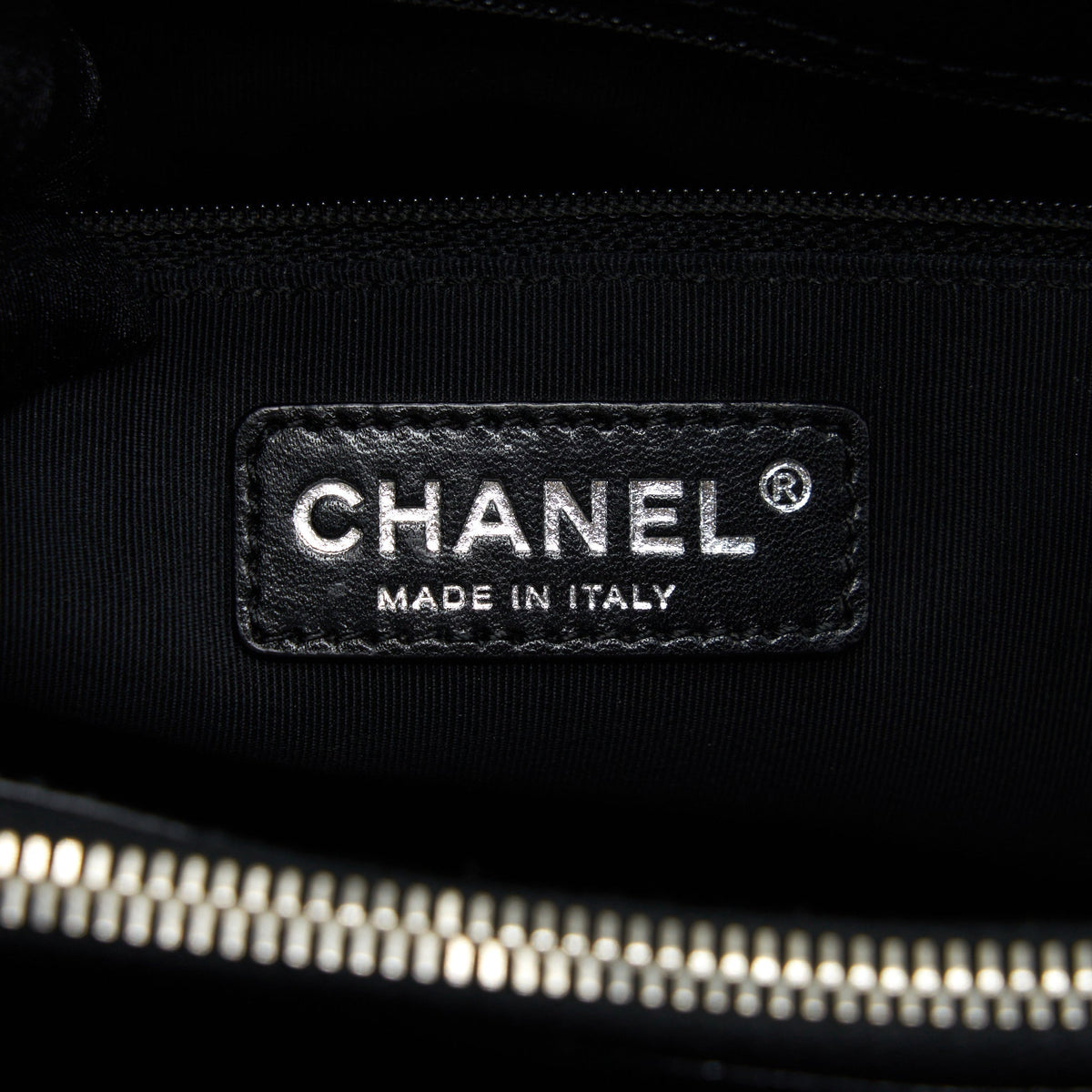 CHANEL GRAND SHOPPING TOTE GST CAVIAR BLACK SHW
