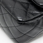 CHANEL MINI RECTANGULAR FLAP BAG CAVIAR BLACK GHW
