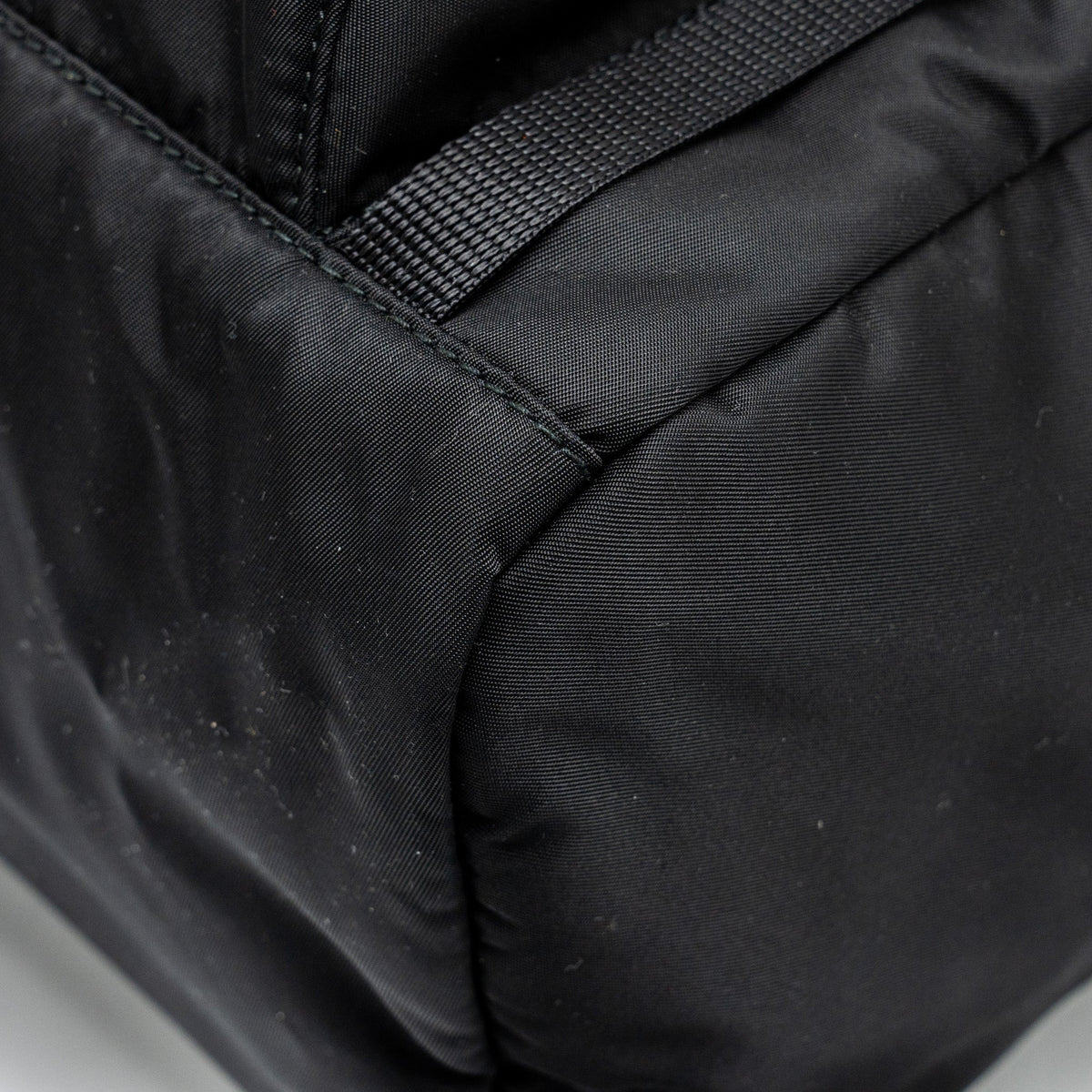 PRADA BACKPACK RE-NYLON/SAFFIANO BLACK SHW
