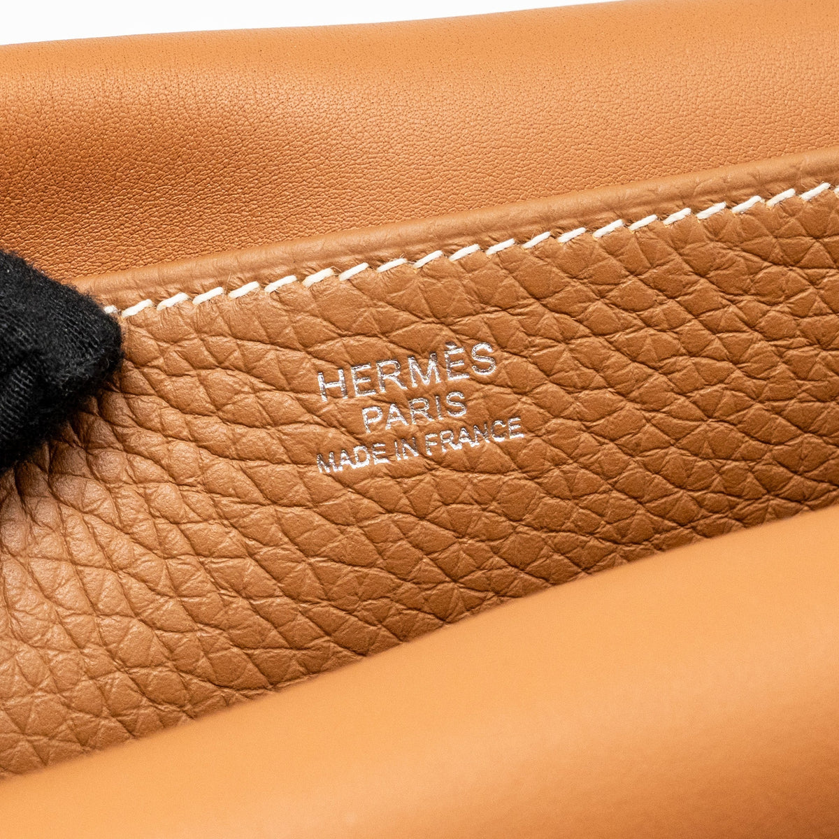 Hermes Halzan 25 Clemence Gold SHW