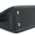 LOUIS VUITTON CITY STEAMER MM BLACK WITH AUTRES CUIRS LEATHER