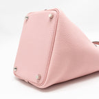 Hermes Picotin 18 lock bag Clemence rose sakura SHW
