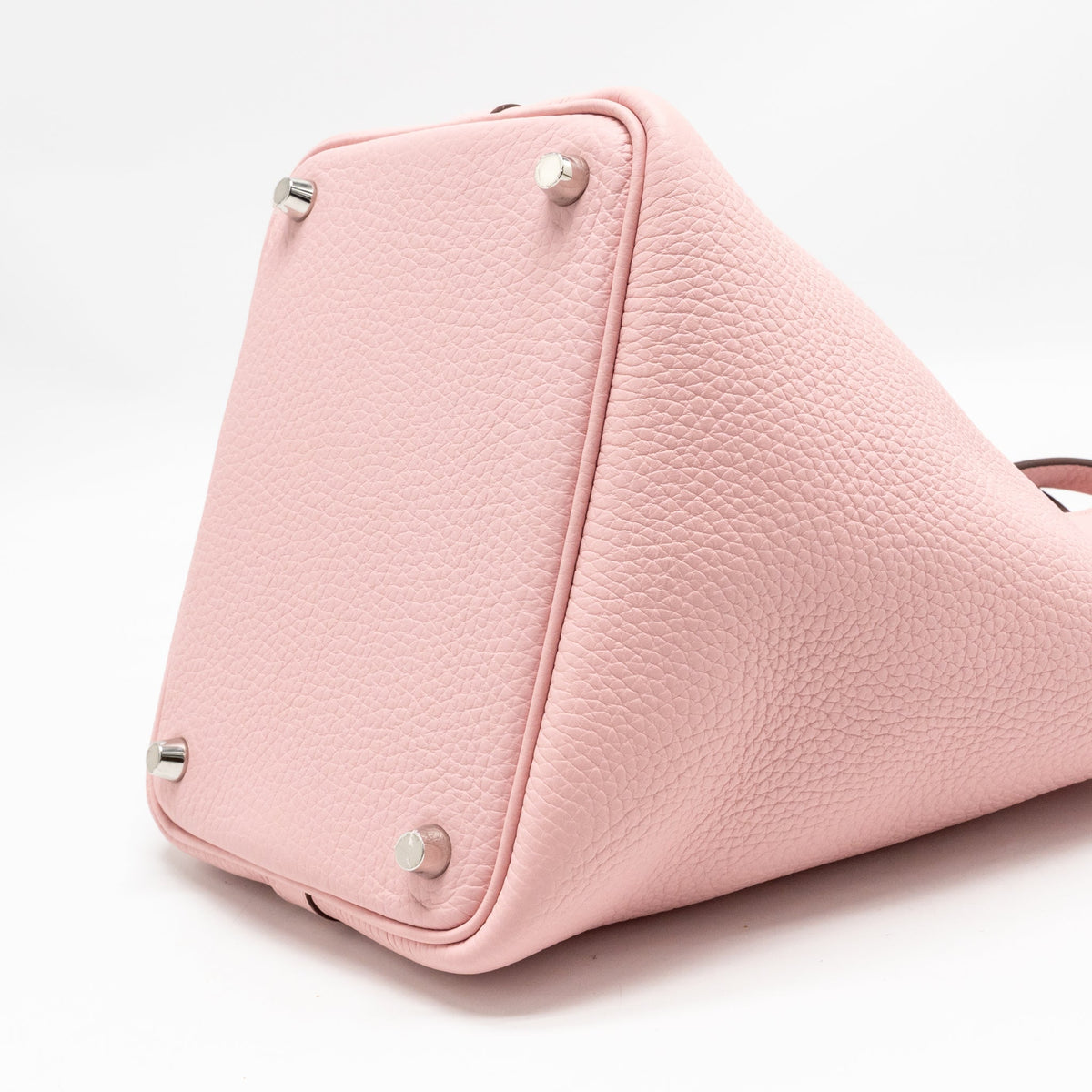 Hermes Picotin 18 lock bag Clemence rose sakura SHW