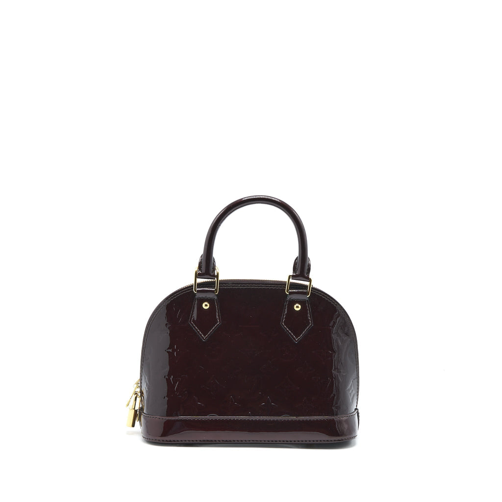 LOUIS VUITTON ALMA BB PATENT AMATANTE GHW