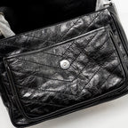 Saint laurent/YSL medium Niki chain bag vintage calfskin so black